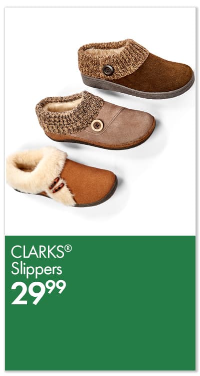 Clarks Slippers