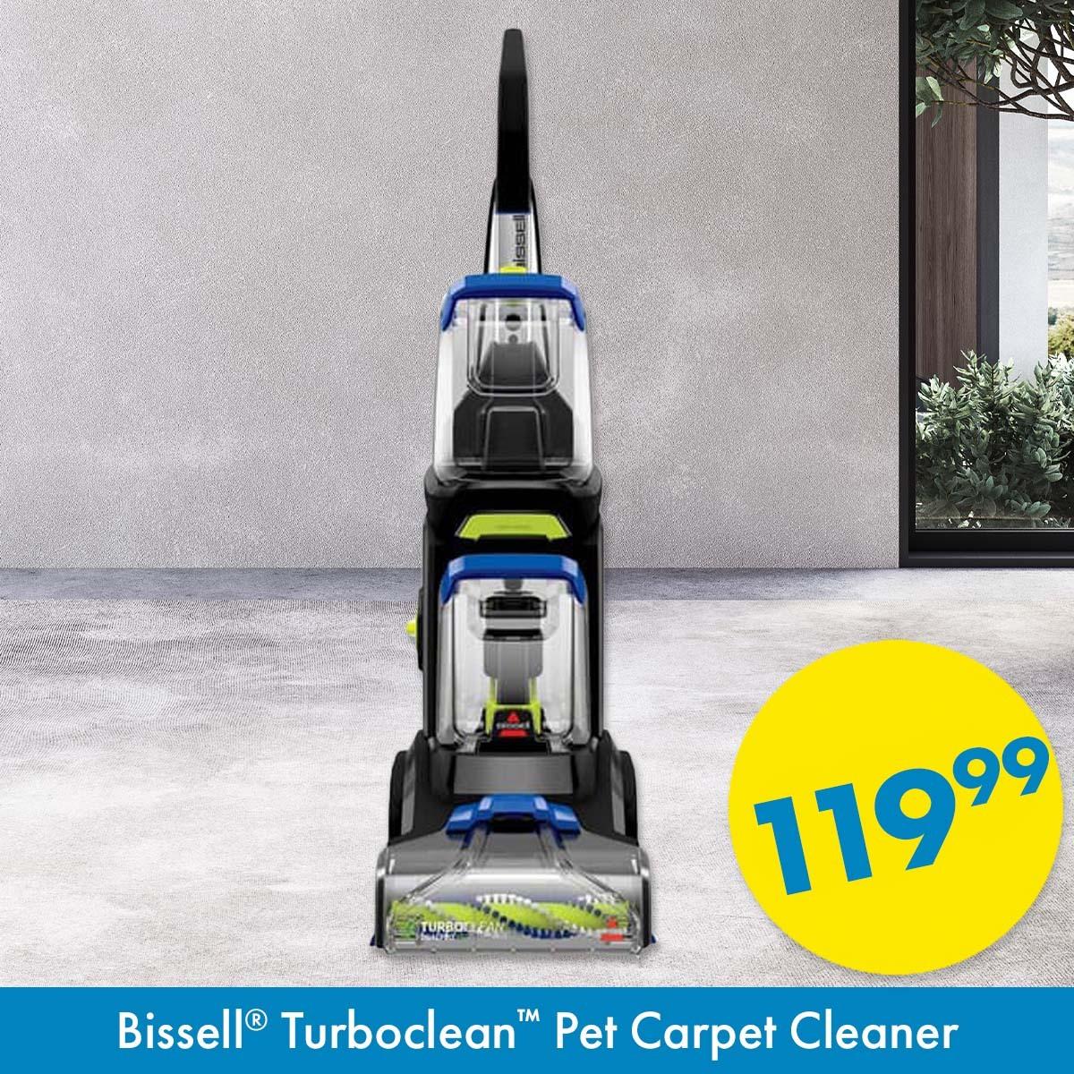 $119.99 Bissell Turboclean Pet Carpet Cleaner