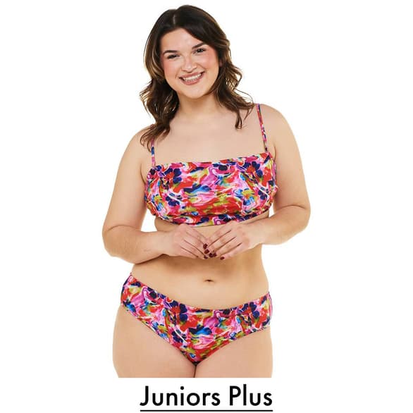 Shop Juniors Plus Swimsuits