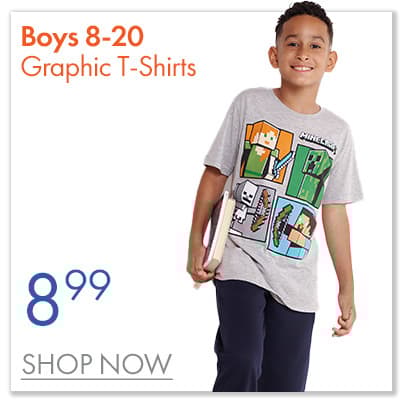 Boys $8.99 Graphic Tees
