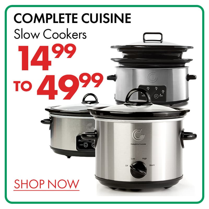 Complete Cuisine Slow Cookers