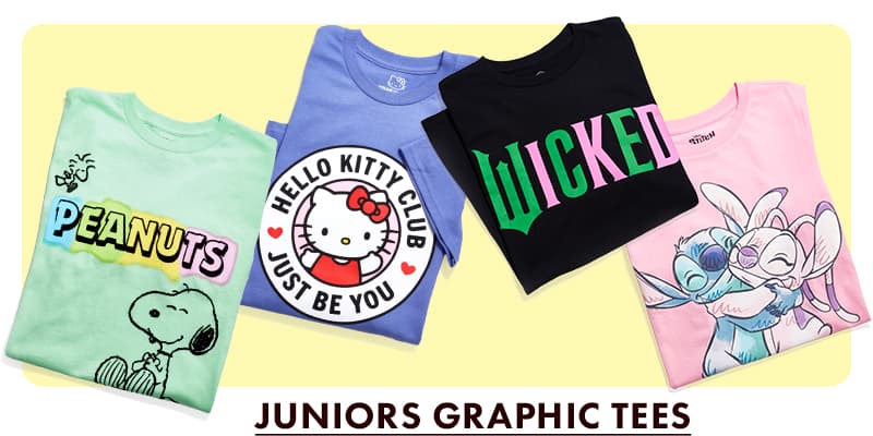 Shop Juniors Graphic Tees