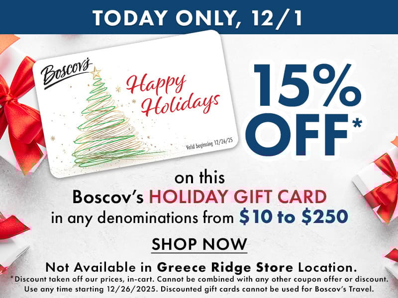 Extra 15% Off This Happy Holidays Gift Card