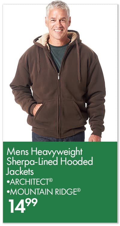 Mens Sherpa Jackets