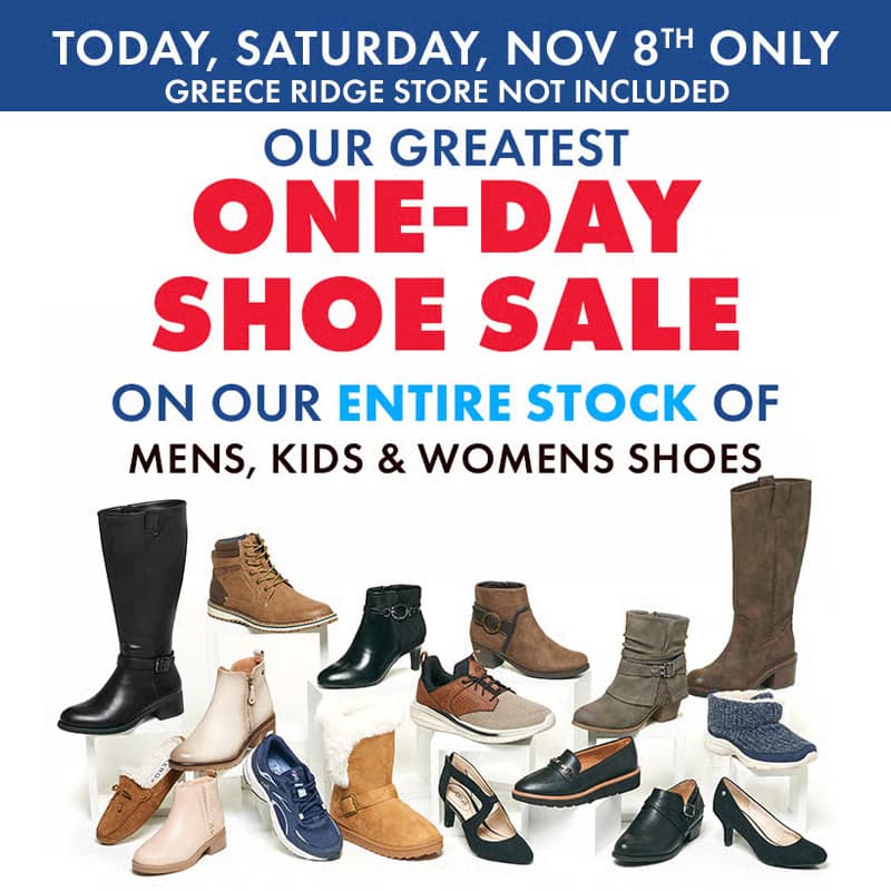 Biggest shoe sale