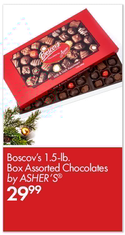 Boscov's Assorted Chocolate by Asher's