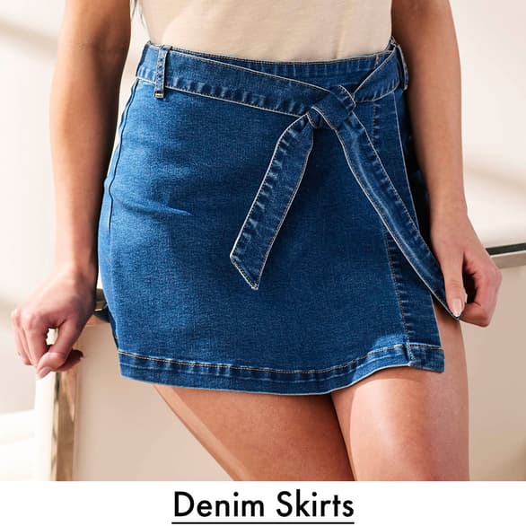 Shop Denim Skirts!