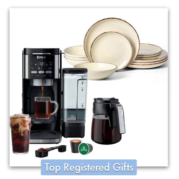 Shop Top Registered Wedding Gifts