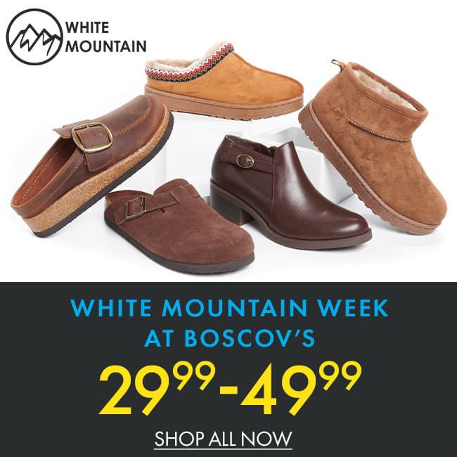 White Mountain Shoe Week!