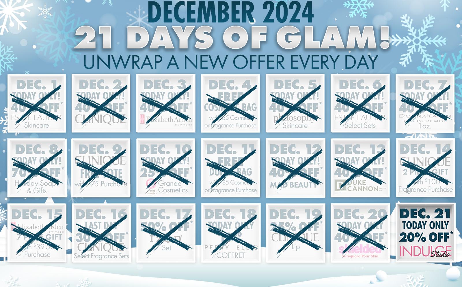21 days of Glam