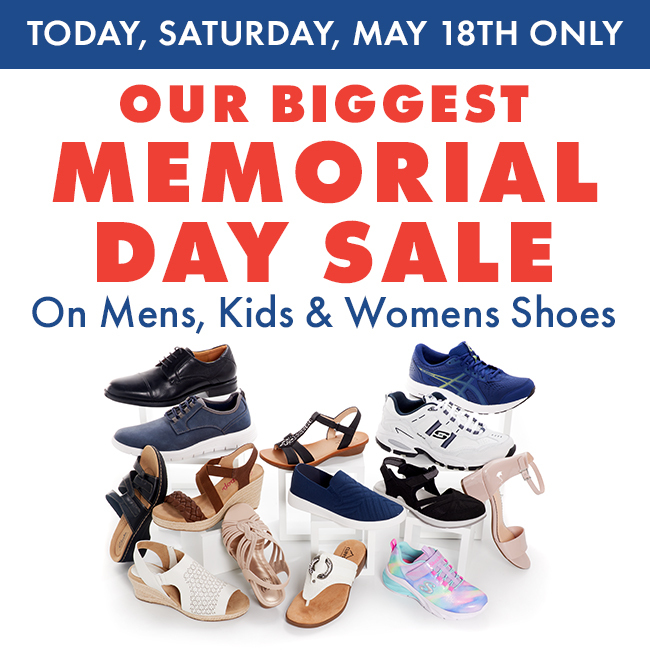 Shoe Event Today, May 18th, 2024! 