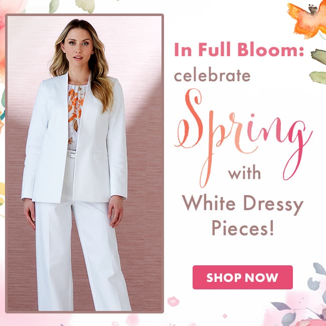 Shop Spring White Dressy Pieces!