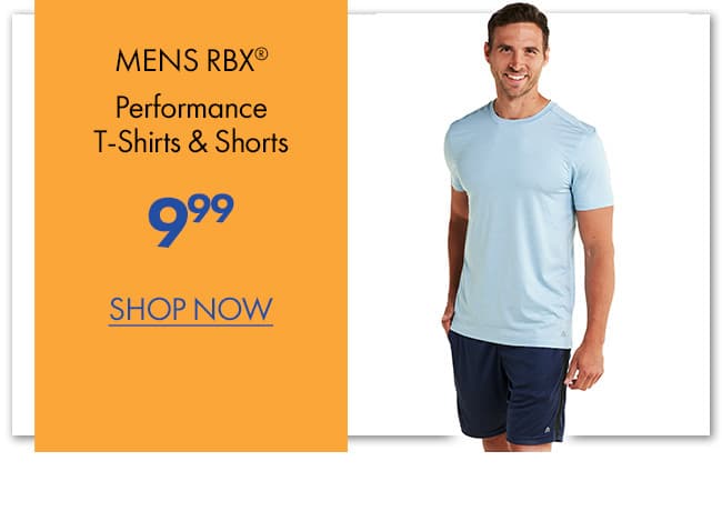 Mens RBX Performance T-Shirts & Shorts