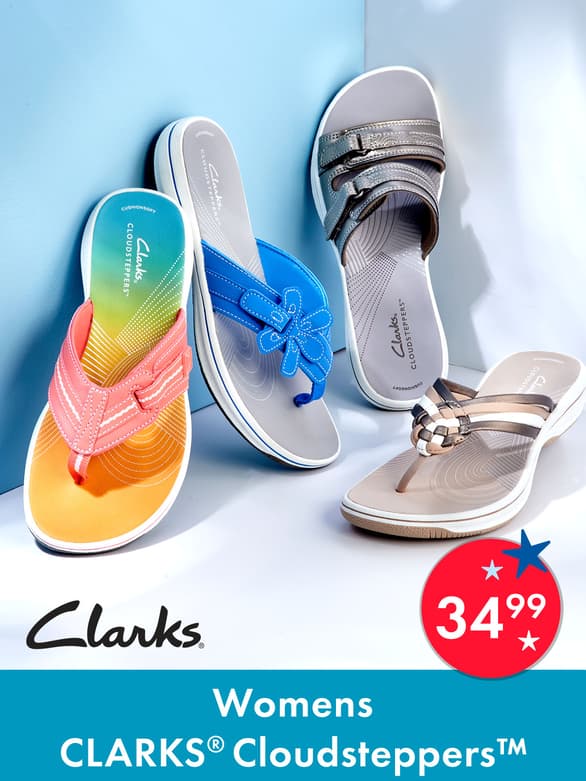 Clarks Cloudsteppers Sandals