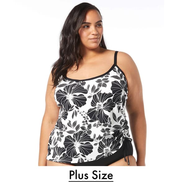 Women's Plus Size Tankinis at