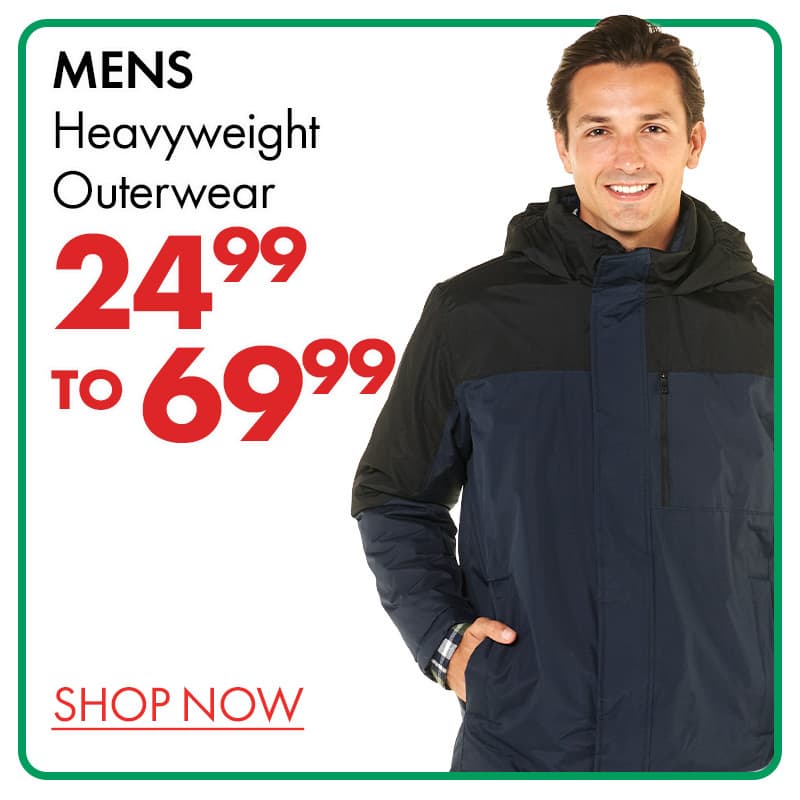 Mens Heavyweight Outerwear