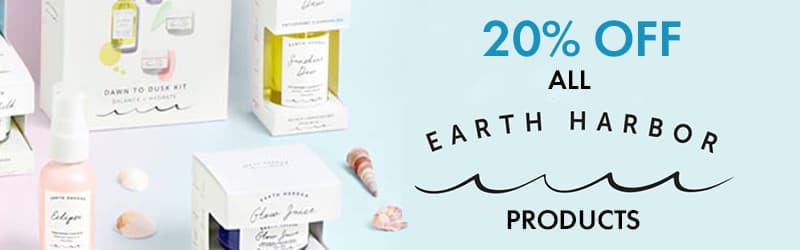 20% Off All Earth Harbor products