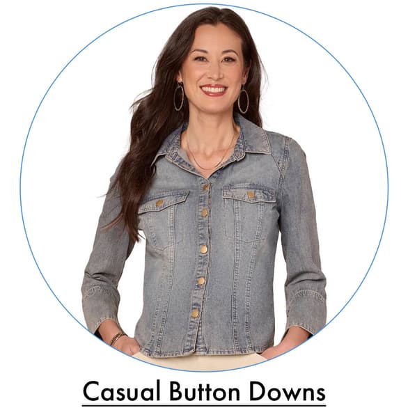 Shop All Womens Casual Button Downs
