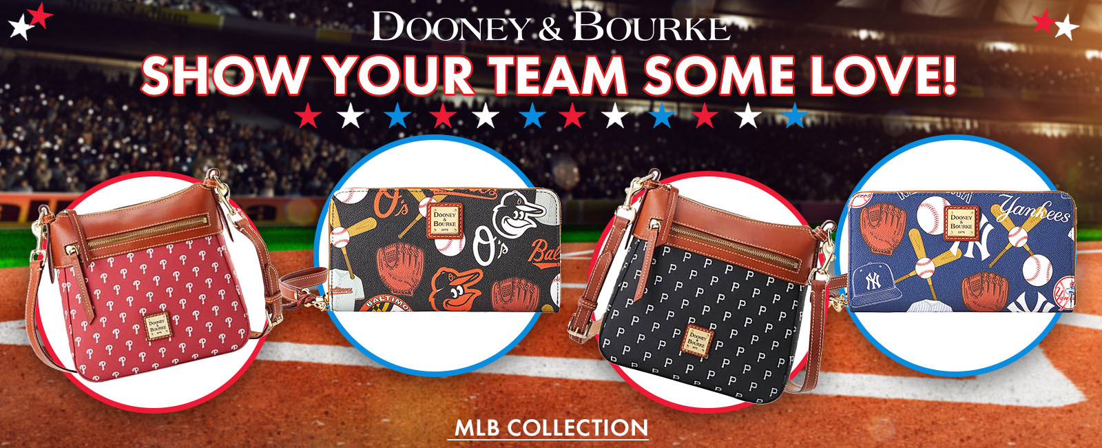 Dooney & Bourke Show your team some love MLB Collection