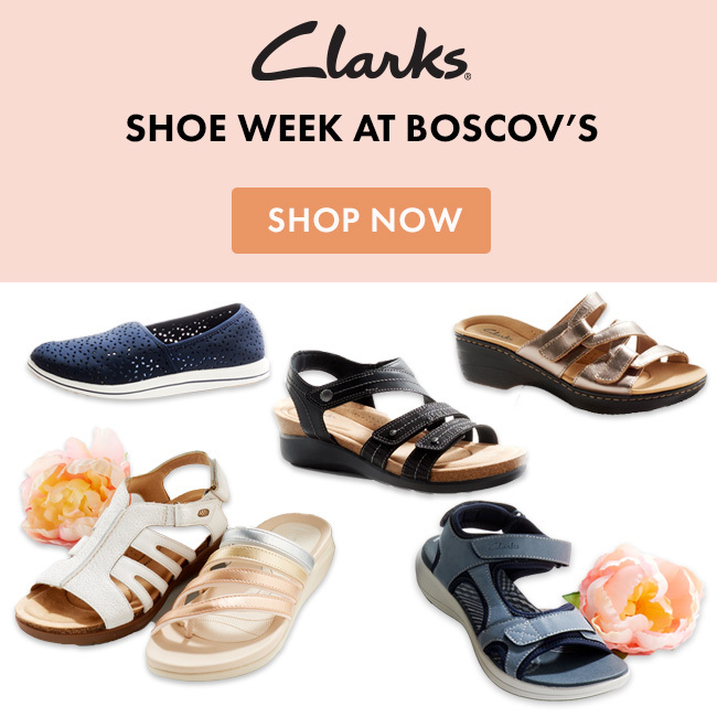 Clarks Shoe Week at Boscov's