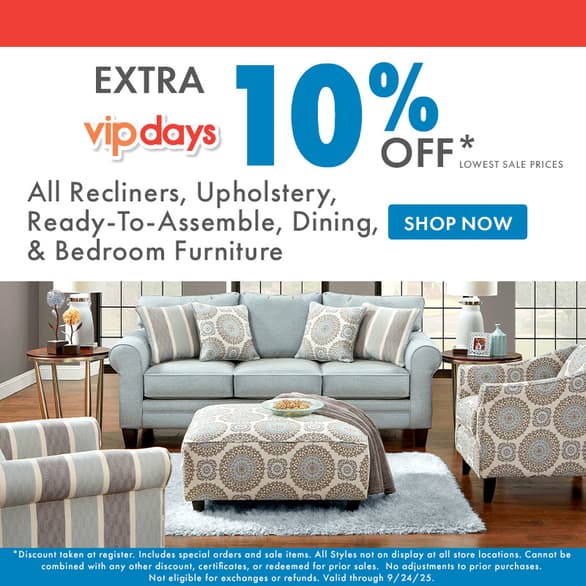 Extra 10% OFF Furniture 