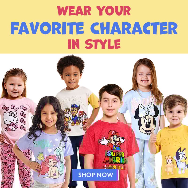 Wear Your Favorite Character in Style
Shop Now