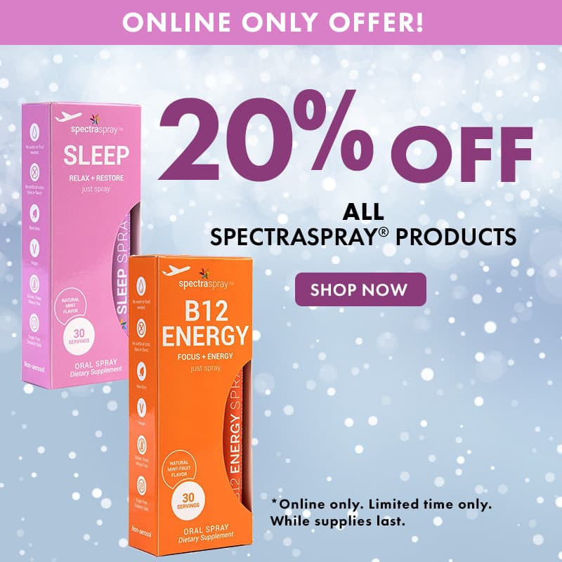 Online only! 20% Off All Spectraspray