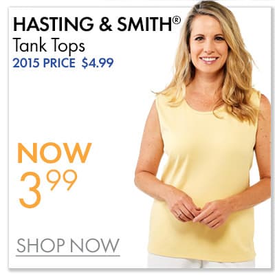 Hasting & Smith Tanks & Tops