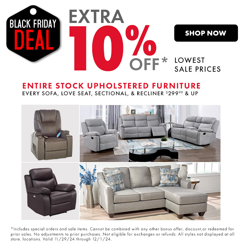 Extra 10% OFF Furniture