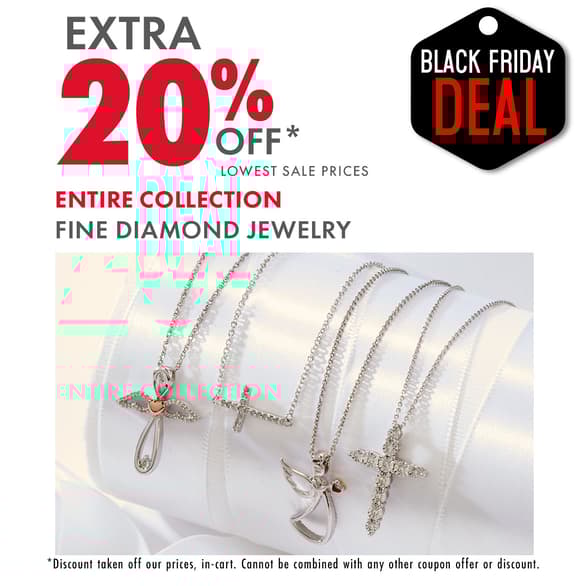 Extra 20% OFF Fine Diamond Jewelry