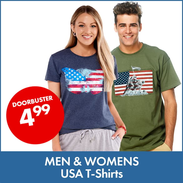 Men & Womens USA Tshirts