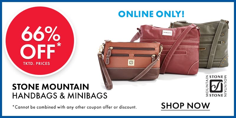 66% OFF tktd. Prices STONE MOUNTAIN Handbags & Minibags
