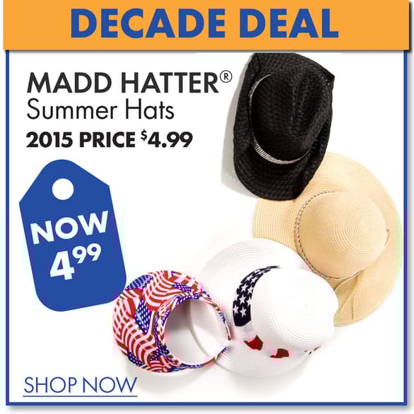 $4.99 Madd Hatter Hats