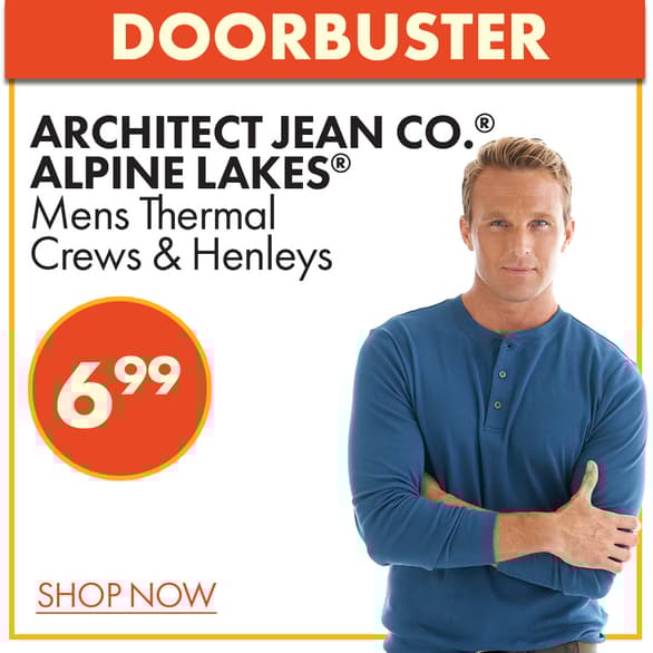 Mens Thermals & Henleys