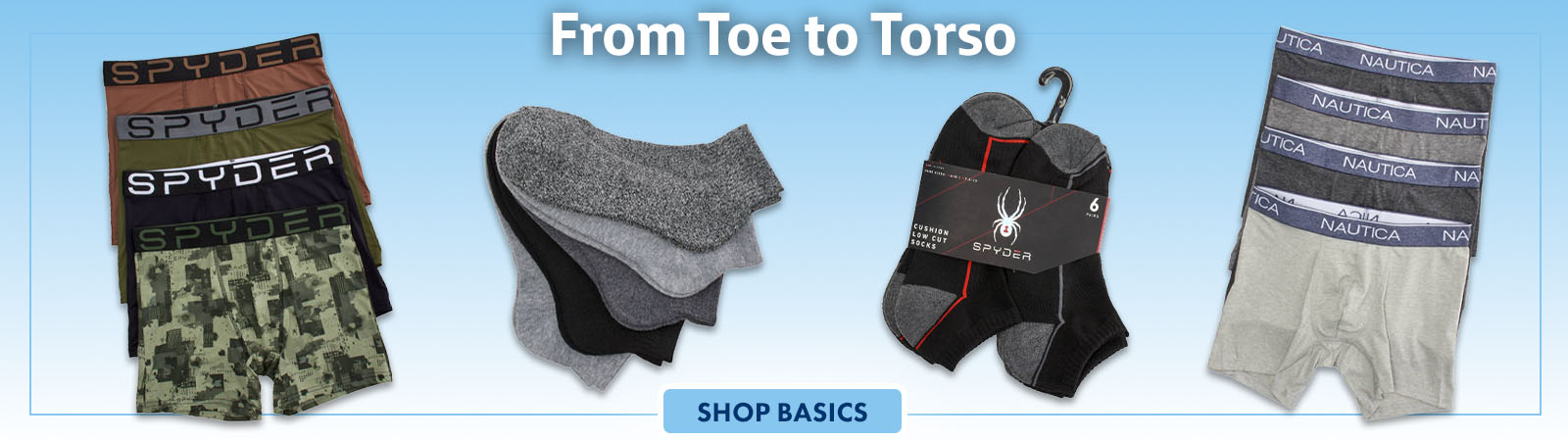 From Toes to Torso