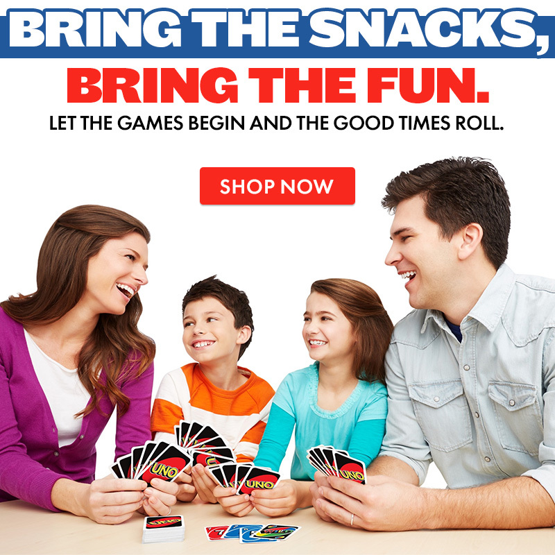 Bring the Snacks, Bring the Fun
Let the games begin and the good times roll.
Shop Now