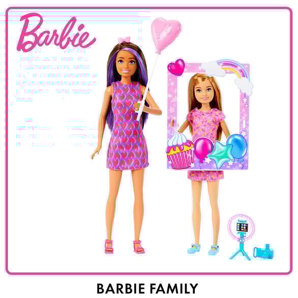 Shop Barbie Family Collection
