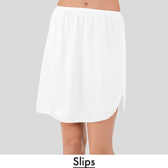  Women's Shapewear Slips - White / Women's Shapewear Slips /  Women's Shapewear: Clothing, Shoes & Jewelry