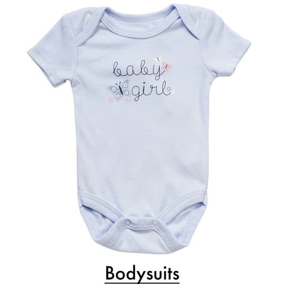 Shop Baby Girl Bodysuits Today!