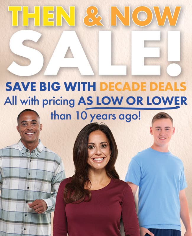 Then & Now Sale