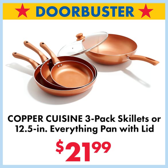 Copper Cuisine Skillets or pan