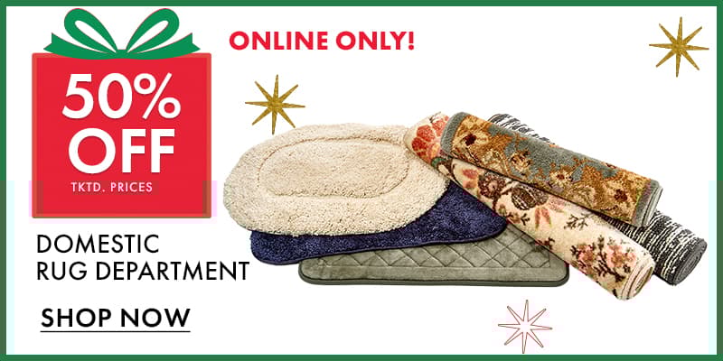 50% OFF Rug Department 