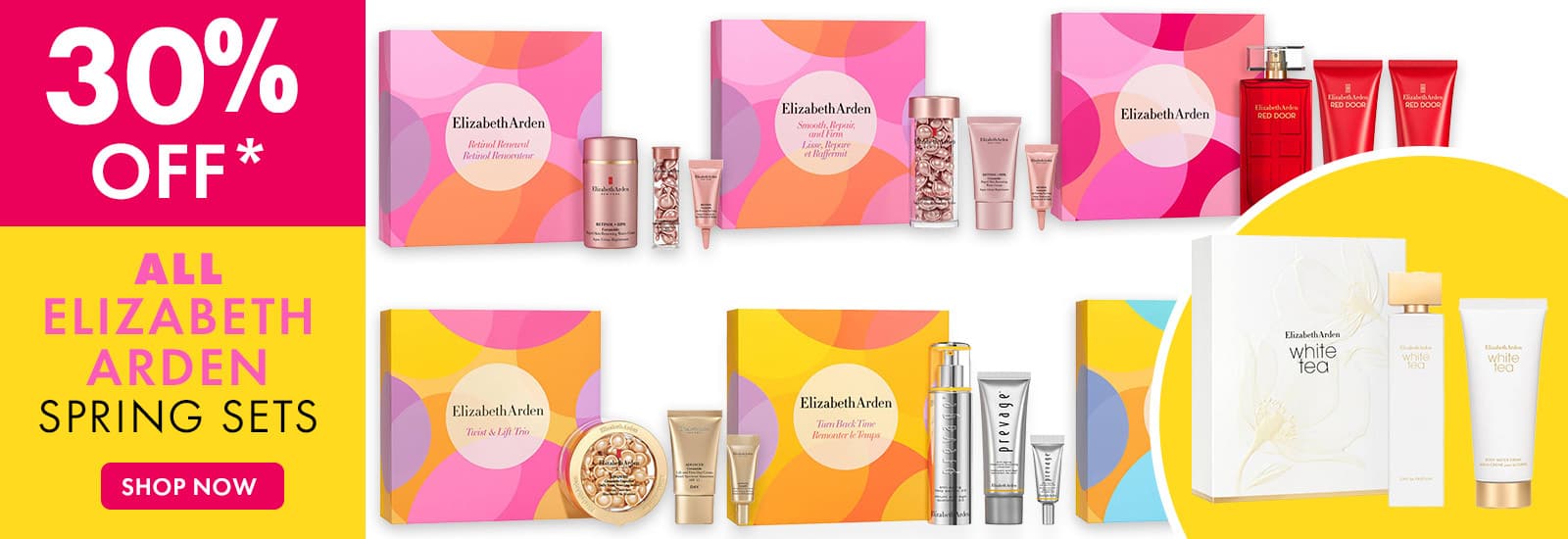 30% Off Elizabeth Arden Spring Sets