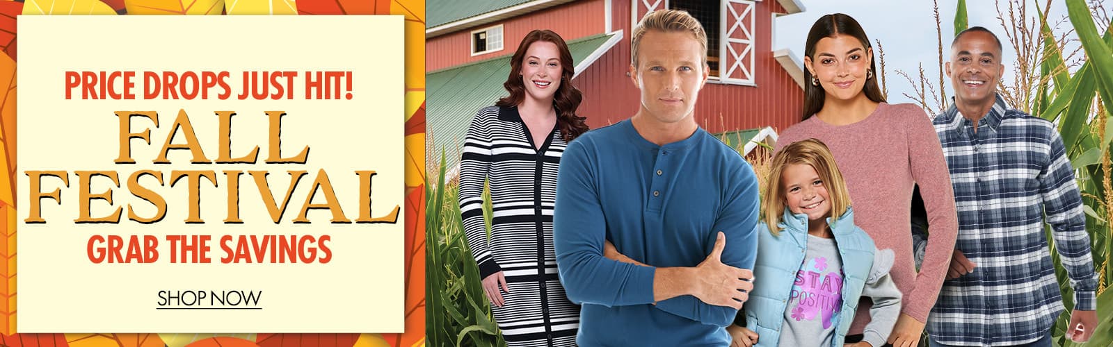 Price Drops Just Hit! Grab Fall Festival Savings
