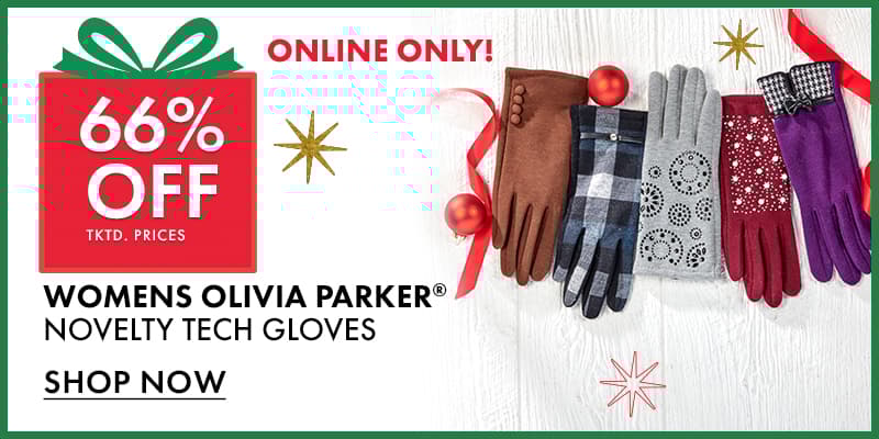 66% Olivia Parker Gloves