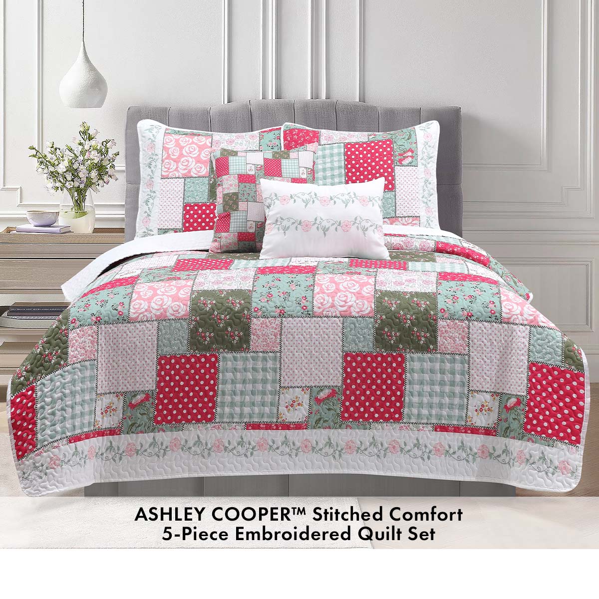 Ashley Cooper™ Thalia 5pc. Quilt Set