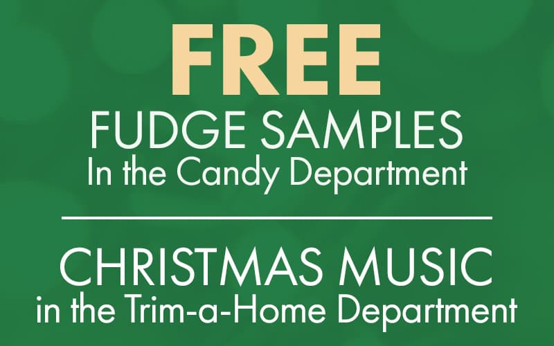 Free Fudge Samples