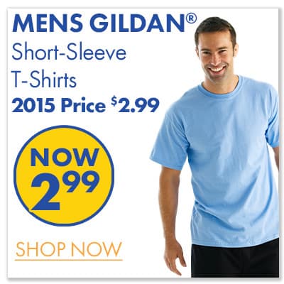 Mens GILDAN® Short-Sleeve T-Shirts