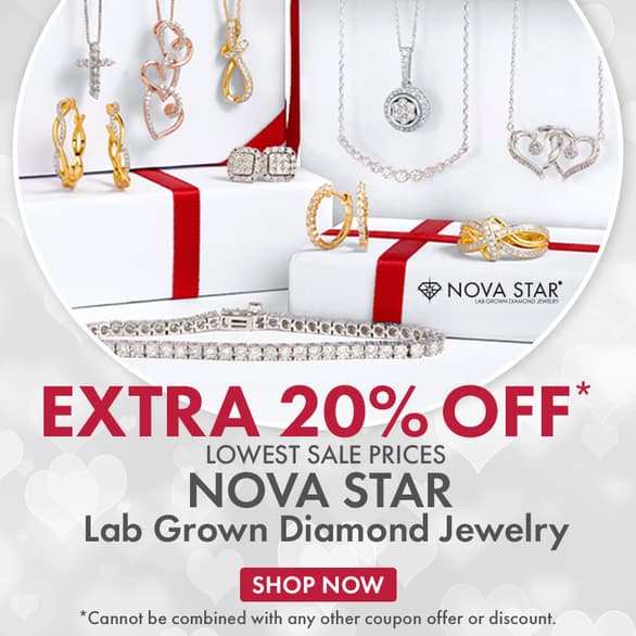 Extra 20% Off Nova Star Lab Grown Diamond Jewelry 