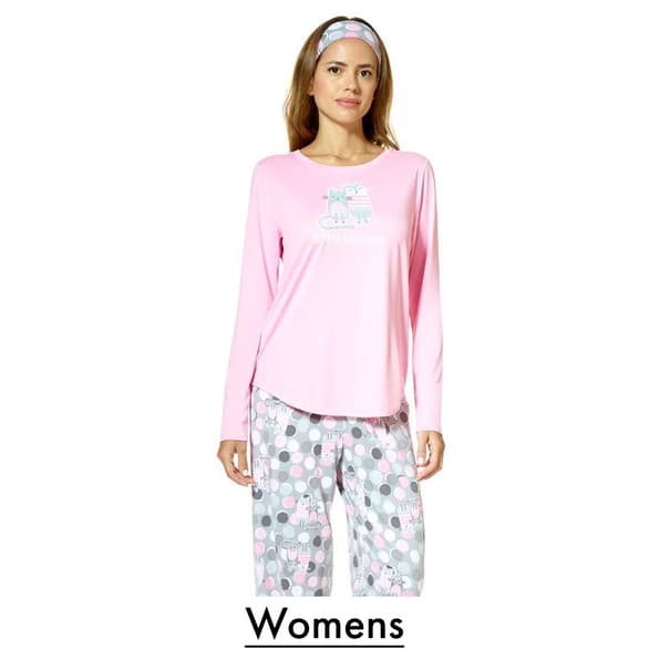 Carole Hochman Flamingo Cotton Jersey Capri Pajama Set